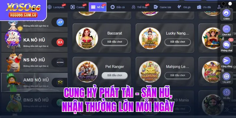 Cung Hỷ Phát Tài - Săn Hũ, Nhận Thưởng Lớn Mỗi Ngày
