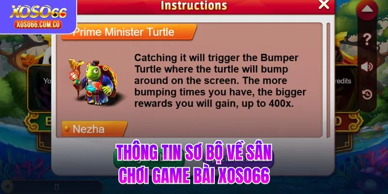 Thông tin sơ bộ về sân chơi game bài XOSO66